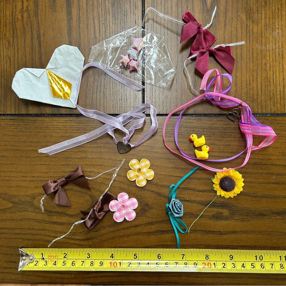 Free item: gift ribbons embellishments